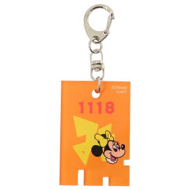 【ポイント10倍 & クーポン！】ミニーマウス キーリング アクリルキーホルダー ディズニー ヒューネット サウナ コレクション雑貨 キャラクター グッズ メール便可 シネマコレクション