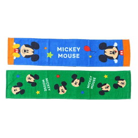 ミッキーマウス フェイスタオル スリムフェイスタオル ペビーミッキー ディズニー 林タオル 2枚セット キャラクター グッズ メール便可 シネマコレクション