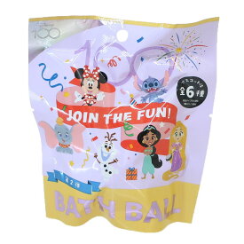 ディズニーキャラクター 入浴剤 Disney100 キュートセレブレーションバスボール 第2弾 全6種 ディズニー ノルコーポレーション 子供とお風呂 キャラクター グッズ シネマコレクション