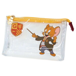 トムとジェリー コスメポーチ ミニ3ポケットポーチ Gryffindor JERRY ワーナーブラザース マリモクラフト 小物入れ キャラクター グッズ メール便可 シネマコレクション