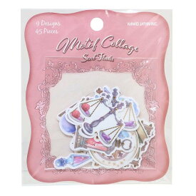 フレークシール MOTIF COLLAGEシールフレーク MAGIC カミオジャパン デコレーション 手帳デコ グッズ メール便可 シネマコレクション