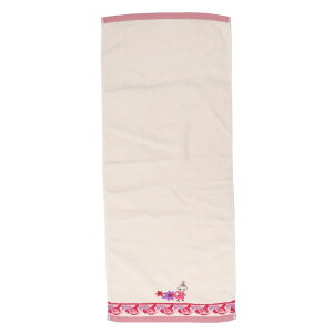 ムーミン フェイスタオル オーガニックコットン ブロッサムレース リトルミイ 北欧 丸眞 大人かわいい 大人向け キャラクター グッズ メール便可 シネマコレクション