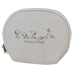 スヌーピー ミニポーチ ラウンドティッシュポーチ ユニークスタイル ピーナッツ マリモクラフト 小物入れ ポケットティッシュケース キャラクター グッズ シネマコレクション