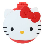 【最大1000円OFFクーポン！】ハローキティ 手鏡 ミラー付きブラシ HelloKitty サンリオ ユニック プレゼ…