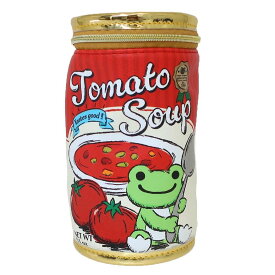 かえるのピクルス ポーチ スープ缶 ピクルスパントリー ナカジマ ペンケース 筆箱 小物入れ キャラクター グッズ シネマコレクション