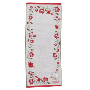 ムーミン フェイスタオル ジャガードロングタオル ママズティーパーティー 北欧 丸眞 新生活雑貨 キャラクター グッズ メール便可 シネマコレクション