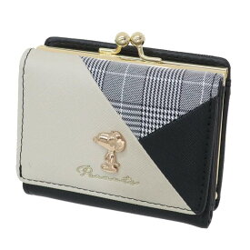 【ポイント10倍 & クーポン！】スヌーピー 財布 口金ミニ財布 スリーレザーシリーズ ピーナッツ サンアート プレゼント キャラクター グッズ シネマコレクション