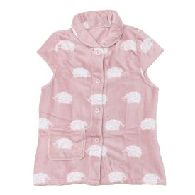 防寒具 袖なしルームウェア ハリオ ピンク フレンズヒル ウォーマー雑貨 着る毛布 ベスト グッズ シネマコレクション