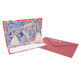 ミニサンタ クリスマスカード ポップアップカード 125175 APJ 封筒付きグリーティングカード Xmas グッズ メール便可 シネマコレクション
