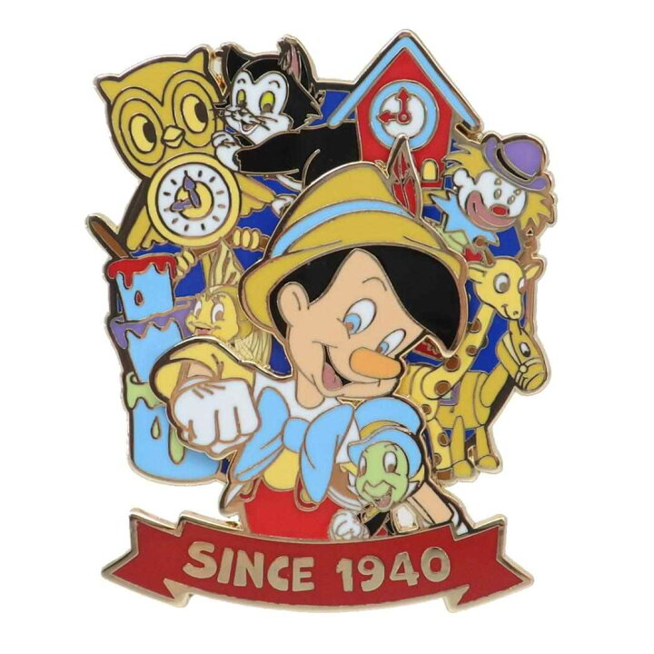 楽天市場】ピノキオ ピンズ コレクションピンバッジ ディズニー マリモ 