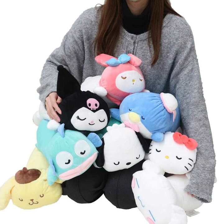 楽天市場】ハンギョドン クッション ダイカットクッション スリープ 