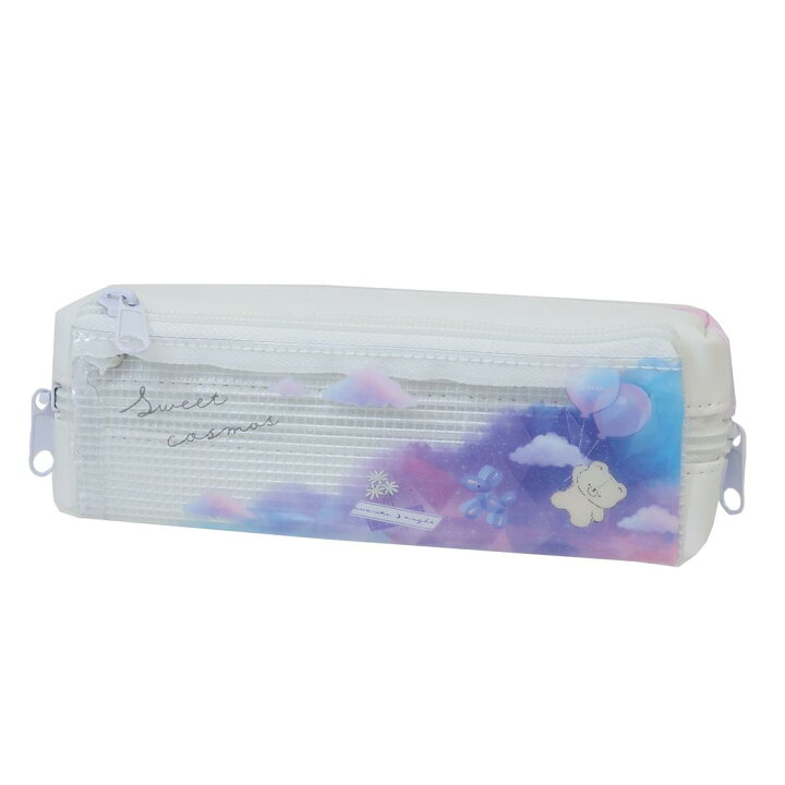 楽天市場】ペンポーチ フラップ2ルームペンケース SWEET COSMO 新入学 