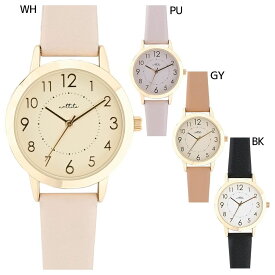 腕時計 ニュンス WH PU GY BK フィールドワーク シンプル 見やすい かわいい カジュアル グッズ メール便可 シネマコレクション