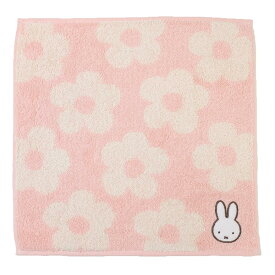 【ポイント10倍 & クーポン！】ミッフィー ハンドタオル タオルハンカチ シックフラワー ディックブルーナ マリモクラフト ミニタオル 汗拭きタオル 絵本キャラクター グッズ メール便可 シネマコレクション