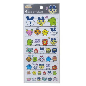 【最大1000円OFFクーポン！】4SIZE STICKER シールシート たまごっち カミオジャパン デコレーション 手帳デコ メール便可