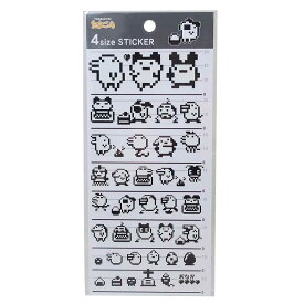 【最大1000円OFFクーポン！】4SIZE STICKER シールシート たまごっち ドット カミオジャパン デコレーション 手帳デコ メール便可