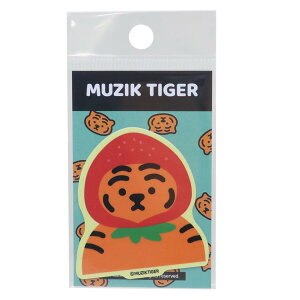 MUZIK TIGER ムジークタイガー ダイカットシール ダイカットミニステッカー いちご ゼネラルステッカー 耐水耐光 デコステッカー グッズ メール便可 シネマコレクション