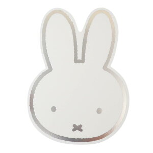 ミッフィー POSTCARD ダイカットポストカード face silver ディックブルーナ Green Flash コレクション雑貨 絵本キャラクター グッズ メール便可 シネマコレクション