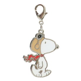 【ポイント10倍 & クーポン！】スヌーピー ファスナーマスコット チャムコレ フライングエース ピーナッツ ナカジマ メタルチャーム キャラクター グッズ メール便可 シネマコレクション