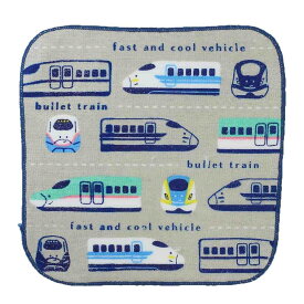 ミニタオル ハンカチタオル bullet train ミントイン 汗拭きタオル かわいい グッズ メール便可 シネマコレクション