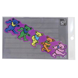 GRATEFUL DEAD グレイトフルデッド ビッグシール ビッグサイズステッカー DANCING BEARS ゼネラルステッカー 車用ステッカー カー用品 耐光 耐水 キャラクター グッズ メール便可 シネマコレクショ