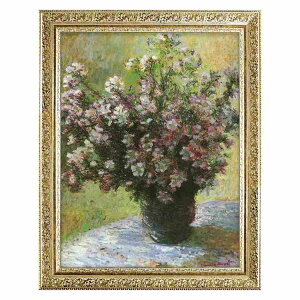 モネ 名画 ミュージアムアートシリーズ マロウの花瓶 ユーパワー MW-14017 ギフト インテリア 取寄品 シネマコレクション