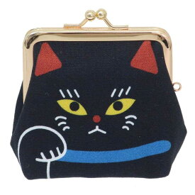 コインケース ねこころん大がま クロネコ アミナコレクション プレゼント 小銭入れ かわいい がま口ポーチ グッズ シネマコレクション