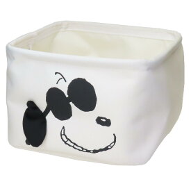 【12月は毎日ポイント10倍！】スヌーピー 収納用品 ソフトスクエアボックスM NOVEL ピーナッツ カミオジャパン 小物入れ キャラクター グッズ メール便可 シネマコレクション