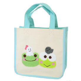 【ポイント10倍 & クーポン！】けろけろけろっぴxかえるのピクルス ミニバッグ マチ付きミニトート ナカジマ サブバッグ 手提げかばん かわいい キャラクター グッズ メール便可 シネマコレクション