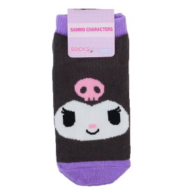 クロミ 子供用靴下 キッズソックス フェイス サンリオ スモールプラネット キャラックス 子ども キャラクター グッズ メール便可 シネマコレクション
