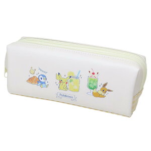 ポケットモンスター ペンポーチ ツインファスナーマルチケース Happy Tea TIME ポケモン カミオジャパン 新学期準備文具 キャラクター グッズ シネマコレクション