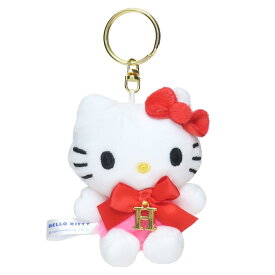 ハローキティ マスコット イニシャルマスコット RD H サンリオ ナカジマ ミニぬいぐるみ プレゼント かわいい キャラクター グッズ シネマコレクション