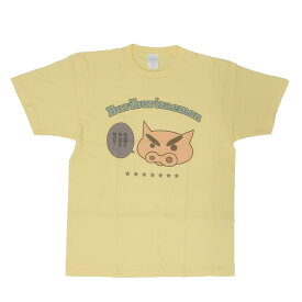 クレヨンしんちゃん Tシャツ T-SHIRTS ぶりぶりざえもん ロゴ Lサイズ XLサイズ スモールプラネット 半袖 アニメキャラクター グッズ メール便可 シネマコレクション