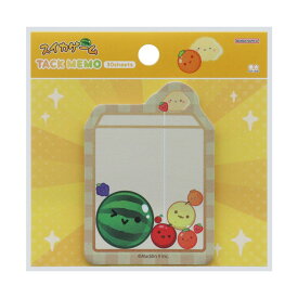 スイカゲーム 付箋 ダイカット付箋 C サンスター文具 ふせん 新学期準備文具 事務用品 キャラクター グッズ メール便可 シネマコレクション