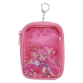 わんだふるぷりきゅあ！ クリアポーチ コレクションポーチ キュアワンダフル プリキュア ユニック 推し活グッズ バッグチャーム アニメキャラクター グッズ メール便可 シネマコレクション