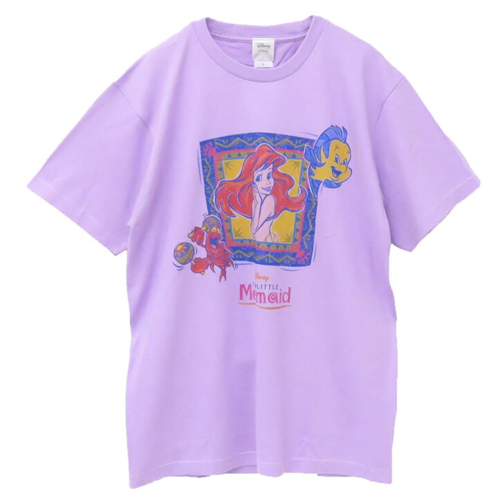 楽天市場】リトルマーメイド Tシャツ T-SHIRTS アリエル 窓 Lサイズ XL 
