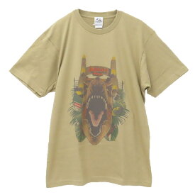 ジュラシックパーク Tシャツ T-SHIRTS フェイス Lサイズ XLサイズ 恐竜 スモールプラネット 半袖 映画キャラクター グッズ メール便可 シネマコレクション