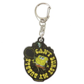 スポンジボブ キーリング アクリルキーホルダー MY BUBBLE ゼネラルステッカー コレクション雑貨 キャラクター グッズ メール便可 シネマコレクション
