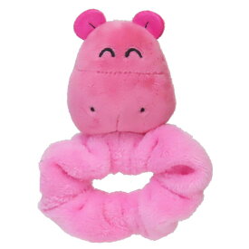 【ポイント10倍 & クーポン！】たべっ子どうぶつ ヘアアクセ タオルシュシュ かば ギンビス エスケイジャパン ヘアゴム 髪飾り キャラクター グッズ シネマコレクション