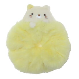 すみっコぐらし ヘアアクセ ひょっこりシュシュ ねこ サンエックス ティーズファクトリー ヘアゴム キャラクター グッズ メール便可 シネマコレクション