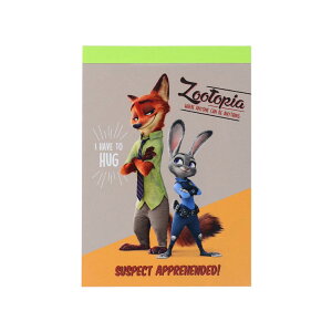 ズートピア メモ帳 メモミニ HD 3D ディズニー サンスター文具 新学期準備文具 キャラクター グッズ メール便可 シネマコレクション