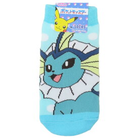 【最大1000円OFFクーポン！】ポケットモンスター 子供用靴下 キャラックス キッズソックス シャワーズ ドット ポケモン スモールプラネット 子ども キャラクター グッズ メール便可 シネマコレクション