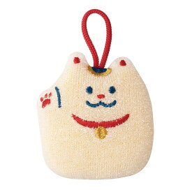 キッチンスポンジ キラキラおそうじスポンジ 招き猫 デコレ キッチン雑貨 台所スポンジ ギフト雑貨 グッズ シネマコレクション
