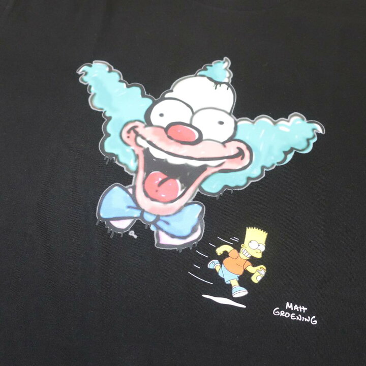 最大1000円OFFクーポン シンプソンズ Tシャツ T-SHIRTS クラスティ スプレーアート Lサイズ XLサイズ スモールプラネット 半袖 キャラクター グッズ メール便可 シネマコレクション キャラクターのシネマコレクション