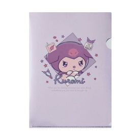 【ポイント10倍 & クーポン！】クロミ クリアフォルダー A4クリアファイル シングル 甘えんぼナミダ KU サンリオ エムプラン 新学期準備文具 キャラクター グッズ メール便可 シネマコレクション