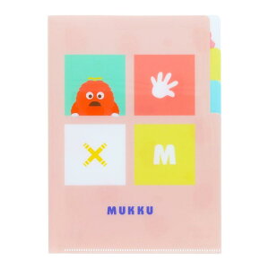 ガチャピン&ムック ポケットファイル クリアファイルA5 3P 3ポケット ムック サンスター文具 新学期準備文具 キャラクター グッズ メール便可 シネマコレクション