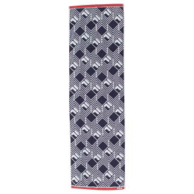 【ポイント10倍 & クーポン！】フィラ スポーツタオル ジャガードミニバスタオル NB FILA 日繊 抗菌防臭 スポーツブランド グッズ メール便可 シネマコレクション