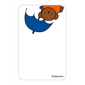 ミッフィー カード まじかる百貨店クリアカード ボリス 傘 4 ディックブルーナ カルチュア エンタテインメント 絵が動く 変化 絵本キャラクター グッズ メール便可 シネマコレクション