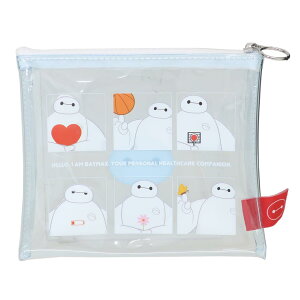 ベイマックス ミニポーチ クリアポーチ ディズニー マリモクラフト 化粧ポーチ 小物入れ キャラクター グッズ メール便可 シネマコレクション