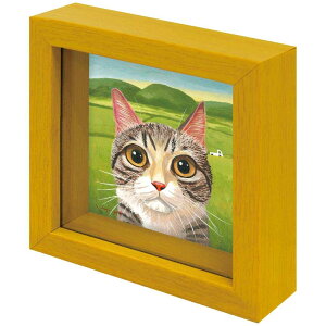 糸井忠晴 動物画 ミニミニボックスフレーム みのり ユーパワー IT-01251 ギフト インテリア 取寄品 シネマコレクション